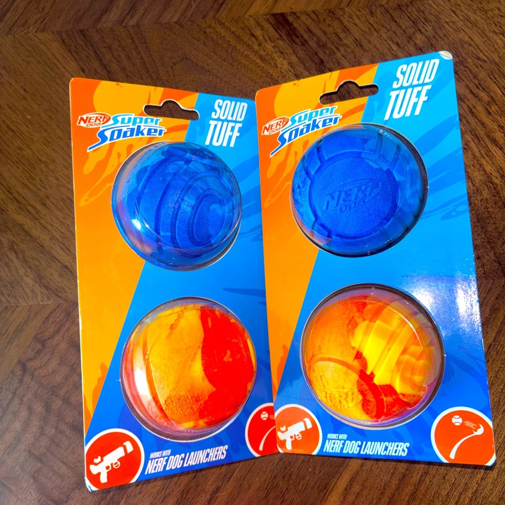 Dog Nerf Solid Tuff Ball Sets